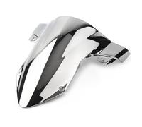 Pare-Brise Spoiler for BMW for S1000RR 2019 2020 2021 2022 2023 Motorcycle Double Bubble Windshield Carénage Déflecteur Vent(Argent)