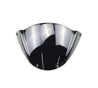 Pare-brise sport bicolore moto pour Ducati Monster 696 ABS 2009-2012 (Noir)