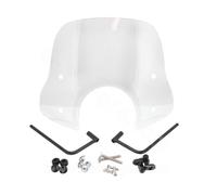 PARE BRISE TNT TYPE VESPA + KIT DE FIXATION SUR RETROVISEUR (MODELE ECONOMIQUE)