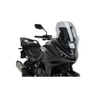 Puig Bulle Touring 22402H – haut aérodynamique en acrylique CN 4 mm, profil arrondi, Fumé