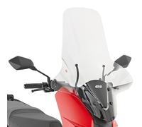 Givi Pare-brise 9541A Seat Mò / Silence S01 Haut Transparent Sans fixations 2022