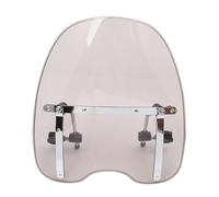 Pare-Brise-Vent Pare-Brise Universel Fumé pour Moto 7/8" Et 1" Déflecteurs