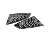 Pare-Brise Volet Lunette Arrière Couvercle D’aération Latérale Garniture Autocollant Scoop pour F&ord pour Mustang 2015-2020(Noir Brillant)