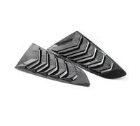 Pare-Brise Volet Lunette Arrière Couvercle D’aération Latérale Garniture Autocollant Scoop pour F&ord pour Mustang 2015-2020(Aspect Carbone)