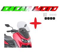 Pare-Brise Yamaha N-Max 125-155 2021 2022 2023 2024 58,5 X 41 CM GIVI