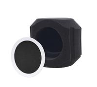 Pare Bruit Anti Vent Pare Souffle Filtre Anti Bruit Capuchon Antibruit Five Faces Scellées Blocage des Mouvements d'Air Clarté Sonore pour Podcast Diffusion Enregistrement , color to 1 , C5