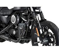 Pare-Carter Modèle Mustache Chromé Customacces pour Harley Davidson Sportster Superlow XL883L 04'-19'