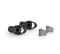 Pare-carter Puig Jeu Corps Nylon Gomme R19 85mm Vis M10 Noire