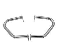 Pare Carter Set Moto Compatible Avec Triumph Pour Thruxton 1200 2016-2020 Pour Thruxton R 2016-2020 Cage De Cascade De Moto Cage De Protection De Moteur Barres D'autoroute(Silver)