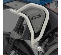 Pare Carters Haut Compatible avec BMW R 1300 GS 23-25 Crash Bar Motoguard HG34 Argent