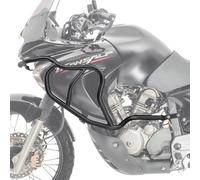 Pare Carters Haut Compatible avec Honda Transalp XL 650 V 00-07 Crash Bar HG12 Noir