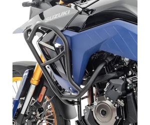 Pare Carters Haut Compatible avec Suzuki V-Strom 800 DE 23-25 Crash Bar Motoguard HG21 Noir