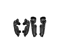 Pare carters pour Armure de Moto pour hommes, veste de Protection complète du corps, équipement de Protection pour Motocross Enduro Moto Accessoires Moteur Garde(MC1019 Knee-Elbow-BK)