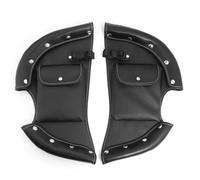 Pare-Carters pour Indian pour Chief Moto Jambières Sac Chaps Doux Abaissement Moteur Crash Bar Protection Rider 14+ Crashbar(Noir)