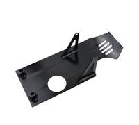 Pare carters pour Protection de châssis de moteur de Convient pour LING QI, 335 mm, couvercle de protection de carter de moteur en aluminium Chocs Moto(Black)