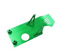 Pare carters pour Protection de châssis de moteur de Convient pour LING QI, 335 mm, couvercle de protection de carter de moteur en aluminium Chocs Moto(Green)