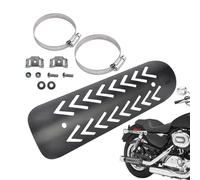 Pare-Chaleur Échappement Moto | Cache de Protection Anti-Brûlure | Protection Anti-Brûlure Échappement | pour Trajet Tourisme Modification Extérieur Capot Automobile Voiture