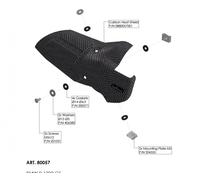 Pare-chaleur LeoVince EURO 5+ pour BMW R 1300 GS ADVENTURE 2024 > 2026