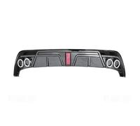 Pare-Choc Arrière Diffuseur Arrière Pour Toyota Pour Corolla 2019-2023 Berline Kit Voiture Noir Brillant Becquet Pare-choc Salon Séparateur Plastique Diffuseur Pare Arrière(US Edition Black)