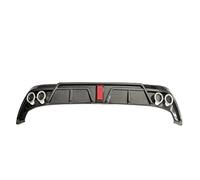 Pare-Choc Arrière Diffuseur Arrière Pour Toyota Pour Corolla 2019-2023 Berline Kit Voiture Noir Brillant Becquet Pare-choc Salon Séparateur Plastique Diffuseur Pare Arrière(US Edition Carbon P.)