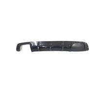 Pare-Choc Arrière Diffuseur Pour BMW E39 Pour M5 Diffuseur | Pare-chocs Séparateur Becquet Lèvre 2 Échappement Mpack Style Voiture Noir Brillant + Fausse Fiber De Carbone