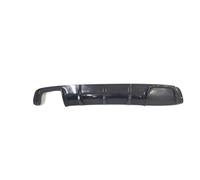 Pare-Choc Arrière Diffuseur Pour BMW E39 Pour M5 Diffuseur | Pare-chocs Séparateur Becquet Lèvre 2 Échappement Mpack Style Voiture Noir Brillant + Fausse Fiber De Carbone