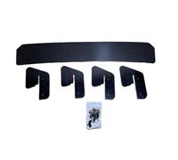 Pare-Choc Arrière Diffuseur Pour Vw pour Golf MK 7.5 R pour GTI | 2017-2020 noir pare-chocs arrière diffuseur queue séparateur spoiler protecteur garde lèvre corps Kits