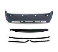 Pare-Choc arrière Look Sport pour BMW Series 3 E46 4 Portes 1998-2005 Noir 5 Pcs
