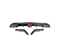 Pare-Choc Arrière Pour Toyota Pour Corolla 2019 20 21 22 2023 Diffuseur Arrière Kit Carrosserie Voiture Lèvre Berline Pare-chocs Becquet Séparateur Plastique Diffuseur Pare Arrière(Glossy Black)
