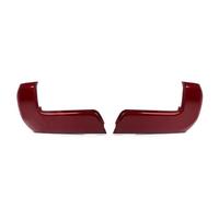 Pare-Choc Arrière Pour Toyota Pour Tacoma 2016-2023 Aileron Pare-chocs Arrière Séparateur Latéral Canard Décoration Couverture Garniture Sans Trou Capteur Diffuseur Pare Arrière(3R3 RED)