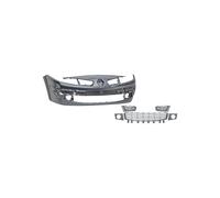 Pare-choc avant à peindre avec grilles noires compatible avec Renault Megane 2 phase 2 2006-2008