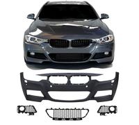Pare choc avant BMW serie 3 F30 11-15 ABS a peindre Look sport 296-1