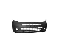 Pare-choc avant complet noir avec trous anti-brouillards Renault Kangoo 2 phase 1 2008-2013 - 7701478129