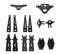 Pare-Choc Avant Et Arrière Pour Voiture Xlh Hosim 9125 Rc, 14 Pièces, Bras Oscillant Inférieur Supérieur Et Inférieur, Tasse De Direction