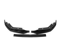 Pare Choc Avant Lame Spoiler 1 Ensemble De Séparateur De Becquet De Lèvre De Pare-Chocs Avant De Voiture pour BMW pour Série 3 G20 2019 2020 Diffuseur Couvercle Amovible Garde(Noir Brillant)