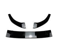 Pare Choc Avant Lame Spoiler Car Front Bumper Lip for VW for Golf 7 MK7 GTI R for 2013 2014 2015 2016 Diffuser Spoiler Splitter Guard Cover(Noir Brillant)
