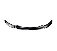 Pare Choc Avant Lame Spoiler Convient pour BMW pour Série 1 E82 E88 2008-2013 Pare-Chocs Avant Lèvre Avant Pelle Avant Petit Boîtier Extérieur(Noir Brillant)