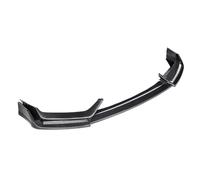 Pare Choc Avant Lame Spoiler for Civic SI 2/4 Door Hatchback 2017-2021 Car Front Bumper Splitter Lip Spoiler Diffuser Guard Cover Trim 3PCS(Look de Carbone)