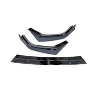Pare Choc Avant Lame Spoiler Front Skirts Splitter for CR-V 2023 Glossy Black Bumper Spoiler Car Body Kit Transform(Noir Brillant)