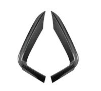 Pare Choc Avant Lame Spoiler Kit Becquet Séparation Garniture Supérieure Avant, Couvercle De Phare Antibrouillard pour BMW pour Série 4 F32 F33 F36 420i 428i 435i 440i 2014 - 2020(Look de Carbone)
