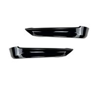Pare Choc Avant Lame Spoiler Kit Couverture Lèvre Becquet Séparateur Latéral Pare-Chocs Avant pour BMW pour Série 3 E90 E91 320i 325i 330i 2005-2008 Modèle Base De Berline Pré-Lifting(Noir Brillant)