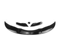 Pare Choc Avant Lame Spoiler Lèvre De Becquet De Pare-Chocs Avant pour BMW E90 E92 E93 pour M3 2007-2013 Base Coupé/berline Lame De Séparation De Style V(Noir Brillant)
