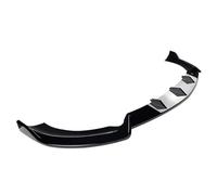 Pare Choc Avant Lame Spoiler Lèvre De Becquet De Pare-Chocs Avant pour Mercedes pour Benz Classe E W213 E260 E300 E43 AMG 2017-2019 Séparateur Inférieur(Noir Brillant)