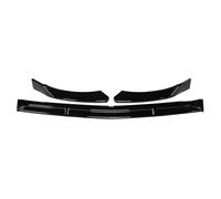 Pare Choc Avant Lame Spoiler Lèvre Séparation Pare-Choc Avant De Voiture, 3 Pièces, pour Mercedes, pour Benz, pour Vito 2015 - 2019, Becquet De Diffuseur, Lèvres De Déflecteur(Noir Brillant)