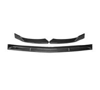Pare Choc Avant Lame Spoiler Lèvre Séparation Pare-Choc Avant De Voiture, 3 Pièces, pour Mercedes, pour Benz, pour Vito 2015 - 2019, Becquet De Diffuseur, Lèvres De Déflecteur(Look de Carbone)