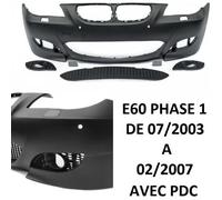 PARE CHOC PARECHOC LOOK M5 POUR BMW SERIE 5 E60 PHASE 1 DE 07/2003 A 02/2007