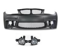 PARE CHOC PARECHOC LOOK PACK M M1 BMW SERIE 1 E81 E82 E87 E88 + CALANDRES + ANTIBROUILLARD CHROME