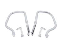 Pare Choc Pour Moteur Moto Pour BMW Pour R1250RT R1250 RT R 1250 RT 2018-2023 Moto Autoroute Avant Arrière Moteur Pare-chocs Crash Bar Stunt Cage Protecteur Crash Bar(Chrome-Rear)