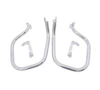 Pare Choc Pour Moteur Moto Pour BMW Pour R1250RT R1250 RT R 1250 RT 2018-2024 Moto Autoroute Avant Arrière Moteur Pare-chocs Crash Bar Stunt Cage Protecteur Crash Bar(Chrome rear bumper)