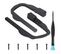 Pare-chocs à cardan pour DJI Avata 2, barre de protection anti-rayures en ABS léger avec saillie de 2 mm pour résistance aux chocs (noir)